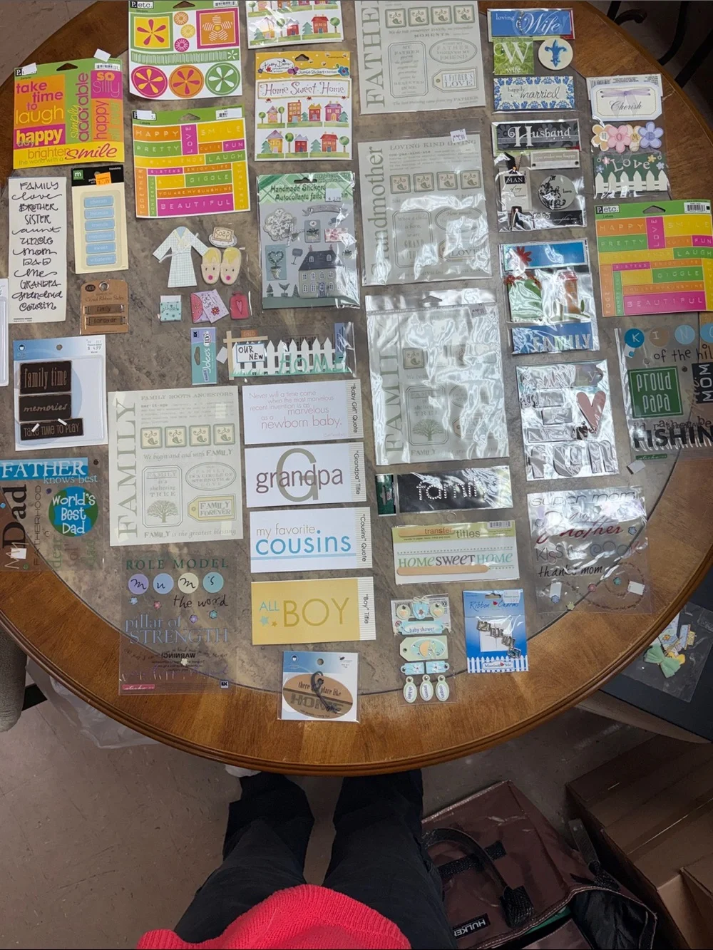Scrapbooking Stickers and Embellishments - lot 54